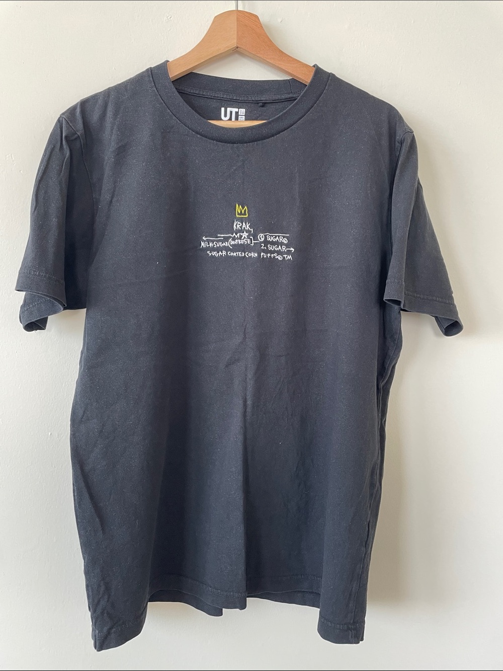 UT Black Short Sleeve Graphic Tee
